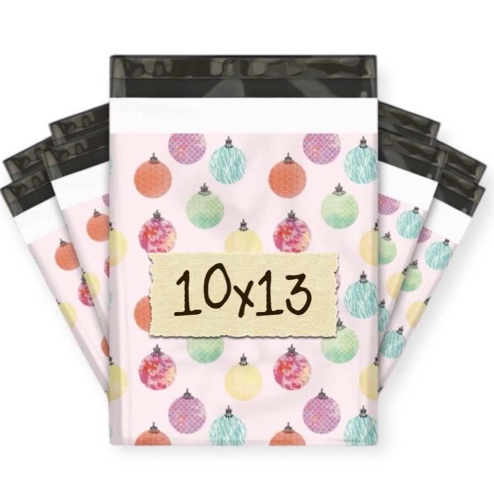 POLYMAILERS 10x13 10 count Ornament Pattern
